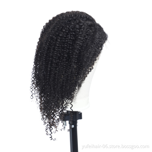 Water Wave Lace Front Human Hair Wigs 180% Density Lace Wigs For Women Mongolian Water Curly Wave Lace Closure Wigs